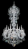 Olde World 14-Light Chandelier in Silver