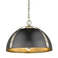 Aldrich Ab 3-Light Pendant in Aged Brass