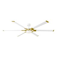 Loft 1-Light 72" Ceiling Fan in Matte White