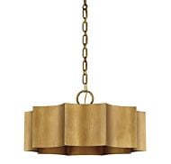 Savoy House Shelby 3 Light Pendant in Gold Patina