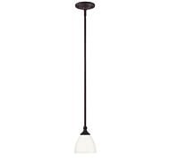 Savoy House Herndon 1 Light Mini Pendant in English Bronze