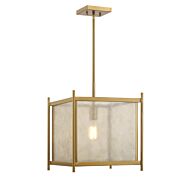 Jacobs 1-Light Pendant in Warm Brass