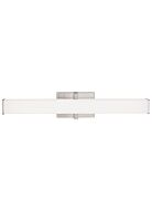 Ellis 1-Light LED Bathroom Vanity Light in Satin Nickel