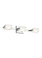 Tech Kamden 6 Light 3000K LED 23 Inch Bathroom Vanity Light in Chrome