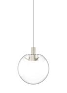 Palona 1-Light LED Pendant in Satin Nickel