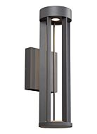 Tech Turbo 18 Inch Outdoor Wall Light in Charcoal
