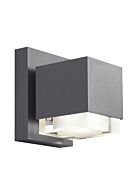 Tech Voto 8 Inch Outdoor Wall Light in Charcoal