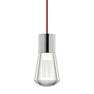 Alva 1-Light LED Pendant in Satin Nickel