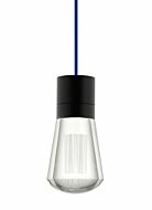 Tech Alva 3000K 2200K LED 4 Inch Pendant Light in Black and Blue