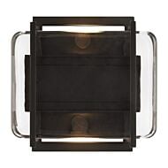 Duelle 1-Light 5.00"H LED Wall Sconce in Nightshade Black