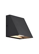 Tech Pitch 3000K LED 5 Inch Outdoor Wall Light in Black