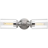 Archives 2-Light Bathroom Vanity Light Bracket in Antique Nickel