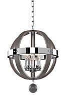 Five Light Pendant by Kalco