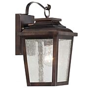 The Great Outdoors Irvington Manor 12 Inch Outdoor Wall Light in Chelesa Bronze