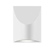 Sonneman Shear 4.75 Inch Wall Sconce in Textured White