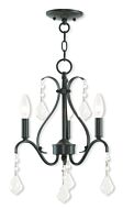 Caterina 3-Light Mini Chandelier in English Bronze