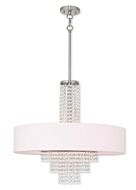 Carlisle 5-Light Pendant in Brushed Nickel