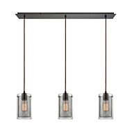 Brant 3-Light Pendant in Oil Rubbed Bronze