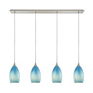 Earth 4-Light Pendant in Satin Nickel