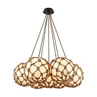 Coastal Inlet 7-Light Pendant in Oil Rubbed Bronze