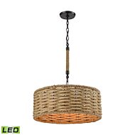 Weaverton 3-Light LED Chandelier in Oil Rubbed Bronze