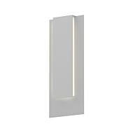 Sonneman Reveal 19 Inch LED Wall Sconce in Textured White