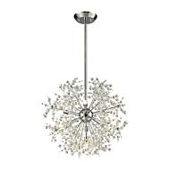 Snowburst 7-Light Chandelier in Polished Chrome