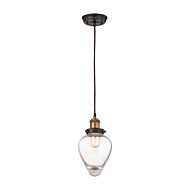 Bartram 1-Light Mini Pendant in Antique Brass