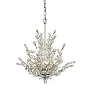 Crystique 6-Light Chandelier in Polished Chrome