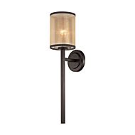 Diffusion 1-Light Wall Sconce in Oil Rubbed Bronze