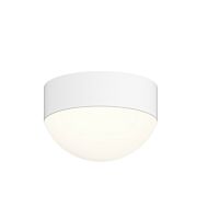 Sonneman REALS 5 Inch LED Flush Mount in Textured White