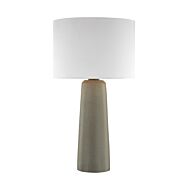 Eilat 1-Light Table Lamp in Polished Concrete