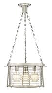 Cape Harbor Pendant 3-Light Pendant in Brushed Nickel