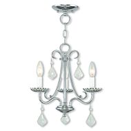 Daphne 3-Light Mini Chandelier in Polished Chrome