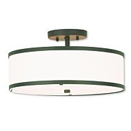 Park Ridge 3-Light Ceiling Mount in Bronze