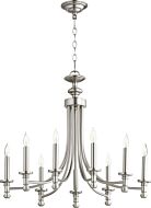 Nine Light Chandelier by Quorum