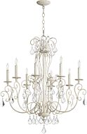 Eight Light Chandelier by Quorum