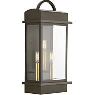 Santee 3-Light Large Wall Lantern in Antique Bronze