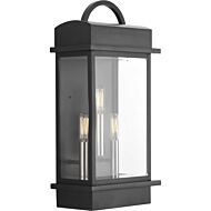 Santee 3-Light Large Wall Lantern in Black