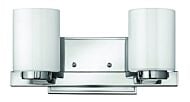 Miley 2-Light LED Bathroom Vanity Light in Chrome