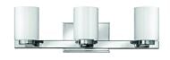 Miley 3-Light LED Bathroom Vanity Light in Chrome