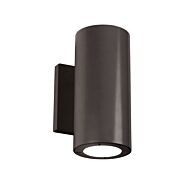 Modern Forms Vessel 2 Light Outdoor Wall Light in Bronze