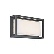 Modern Forms Framed 1 Light Outdoor Wall Light in Bronze