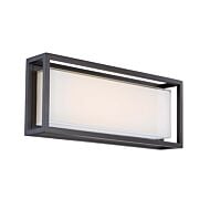 Modern Forms Framed 1 Light Outdoor Wall Light in Bronze