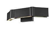 Z-Lite Arcano 1-Light Wall Sconce In Matte Black