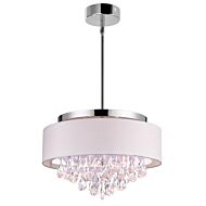 Four Light Chandelier by CWI Lighting