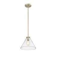 Millennium Lighting Aliza 1-Light Pendant Light In Modern Gold