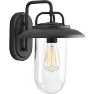 Beaufort 1-Light Wall Lantern in Black