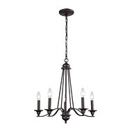 Farmington 5-Light Chandelier in Oil Rubbed Bronze