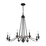 Farmington 8-Light Chandelier in Oil Rubbed Bronze